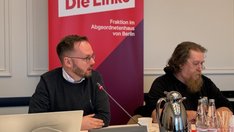 Ronneburg Kempe Verkehrskonzept Nord-Ost Kristian Ronneburg und Wolfram Kempe bei der Vorstellung des Verkehrskonzepts Nord-Ost