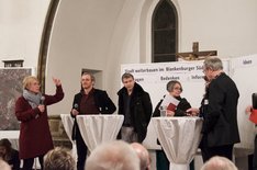 Auftakt Bürgerdialog Podiumsgespräch